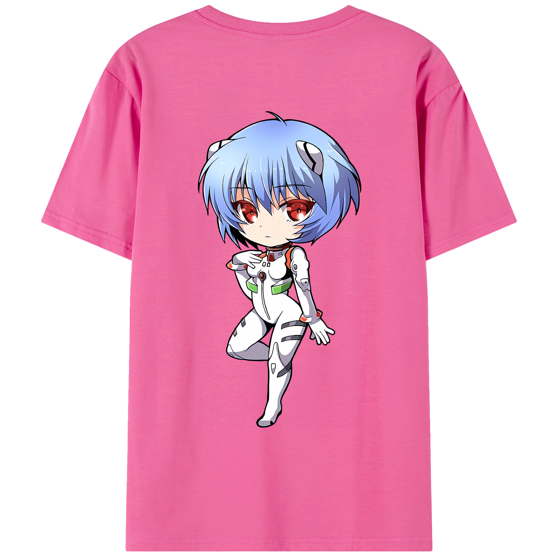 （画像用） EVA 新世紀エヴァンゲリオン レディース半袖Tシャツ(バックプリント)